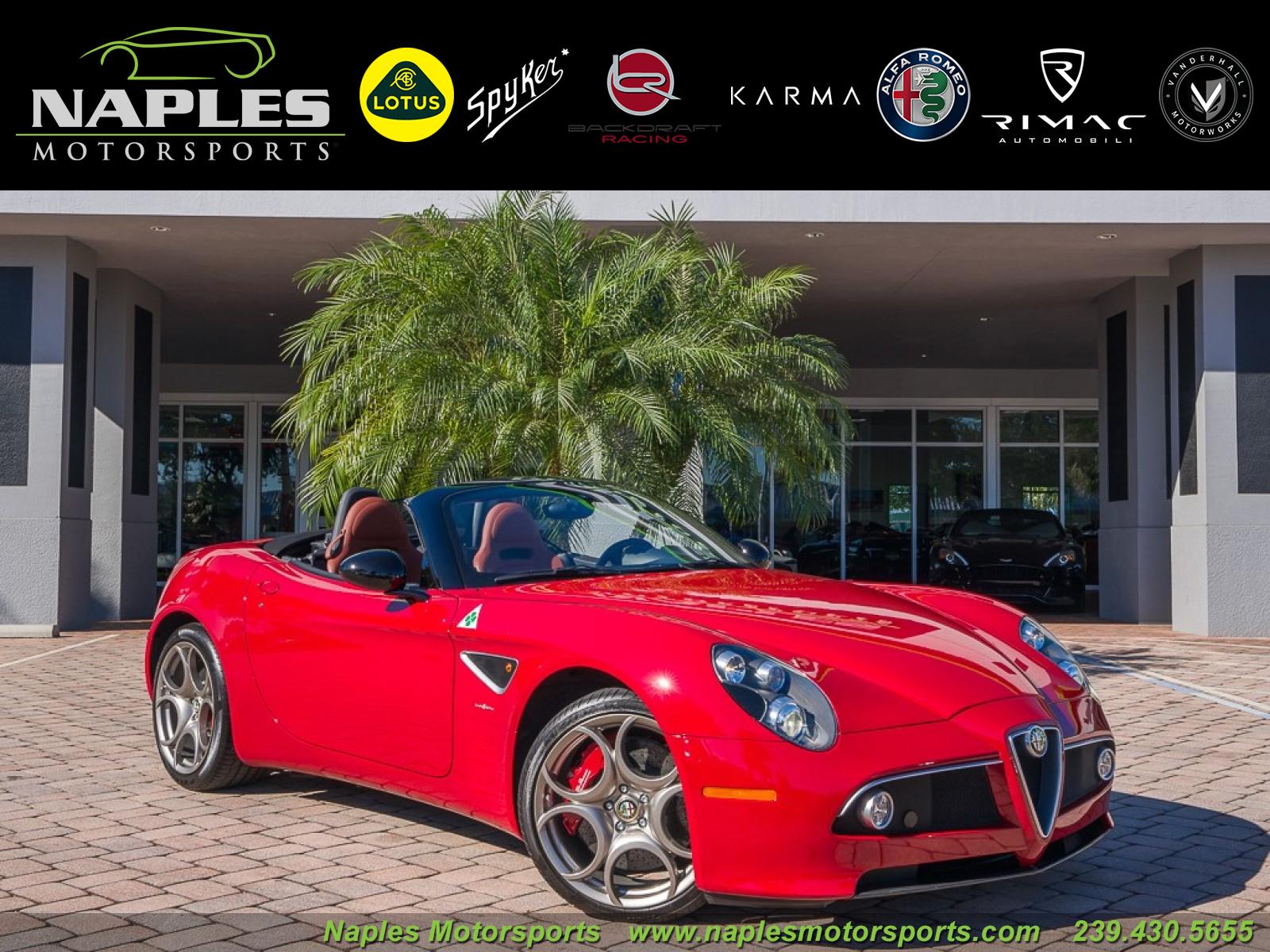 Used 2009 Alfa Romeo 8C For Sale (Sold) | Naples Motorsports Inc ...