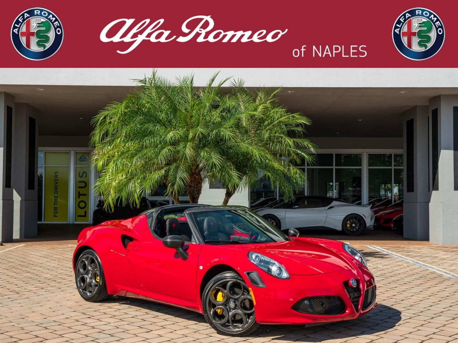 Used 2020 Alfa Romeo 4C Spider For Sale (Sold) | Naples Motorsports Inc ...