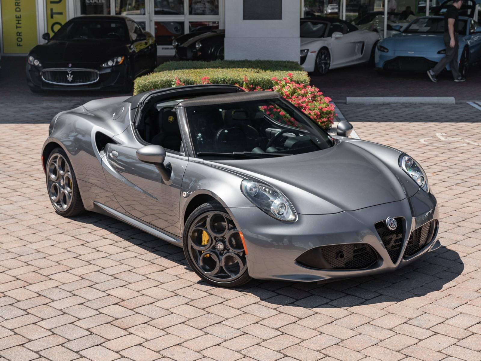 Used 2019 Alfa Romeo 4C Spider For Sale (Sold) | Naples